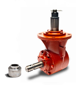 RC50 50HP Rotary Cutter Gearbox with Splined Input Shaft